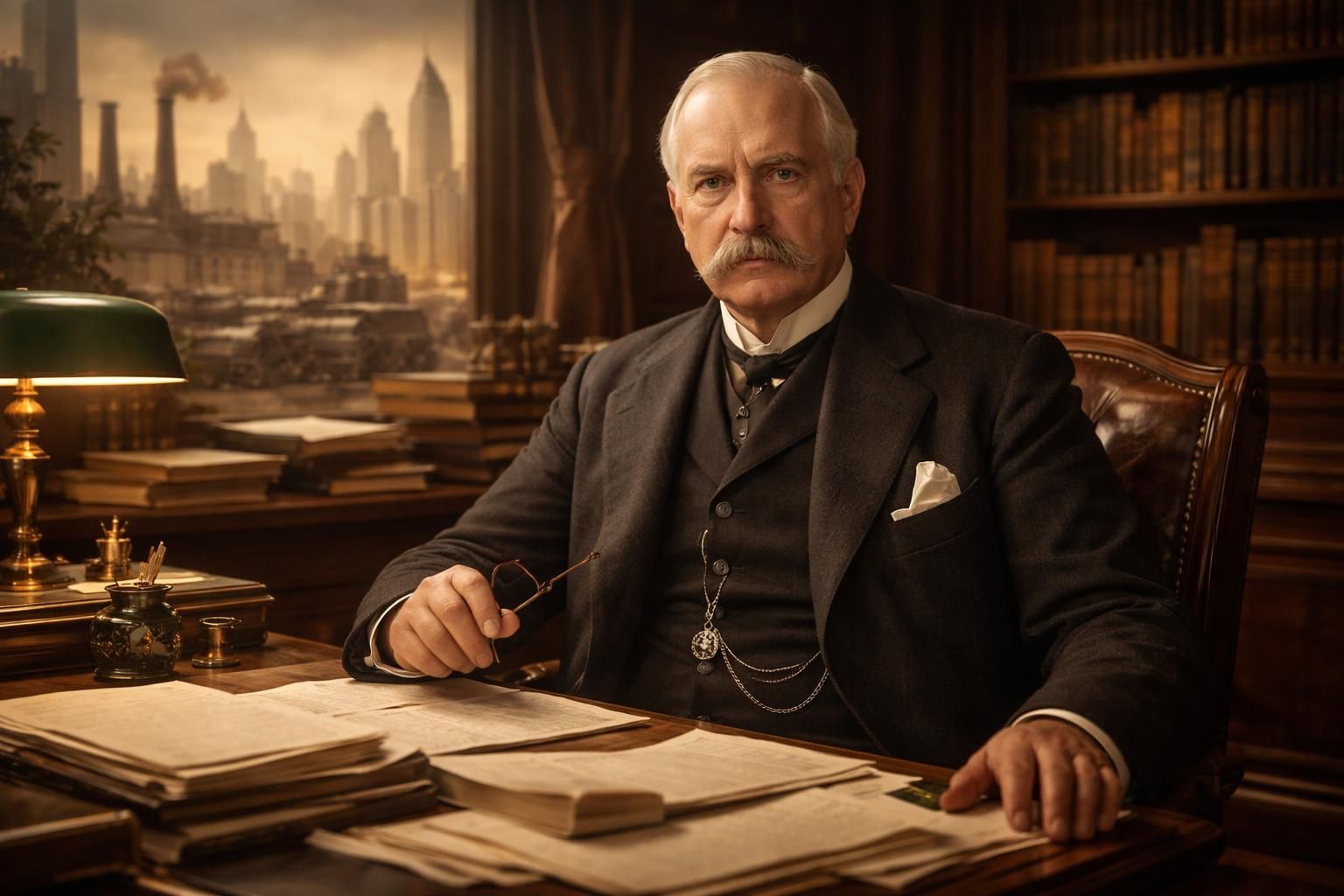 découvrez qui est john pierpont morgan et comprenez son influence majeure dans la création et le développement des grandes entreprises américaines.