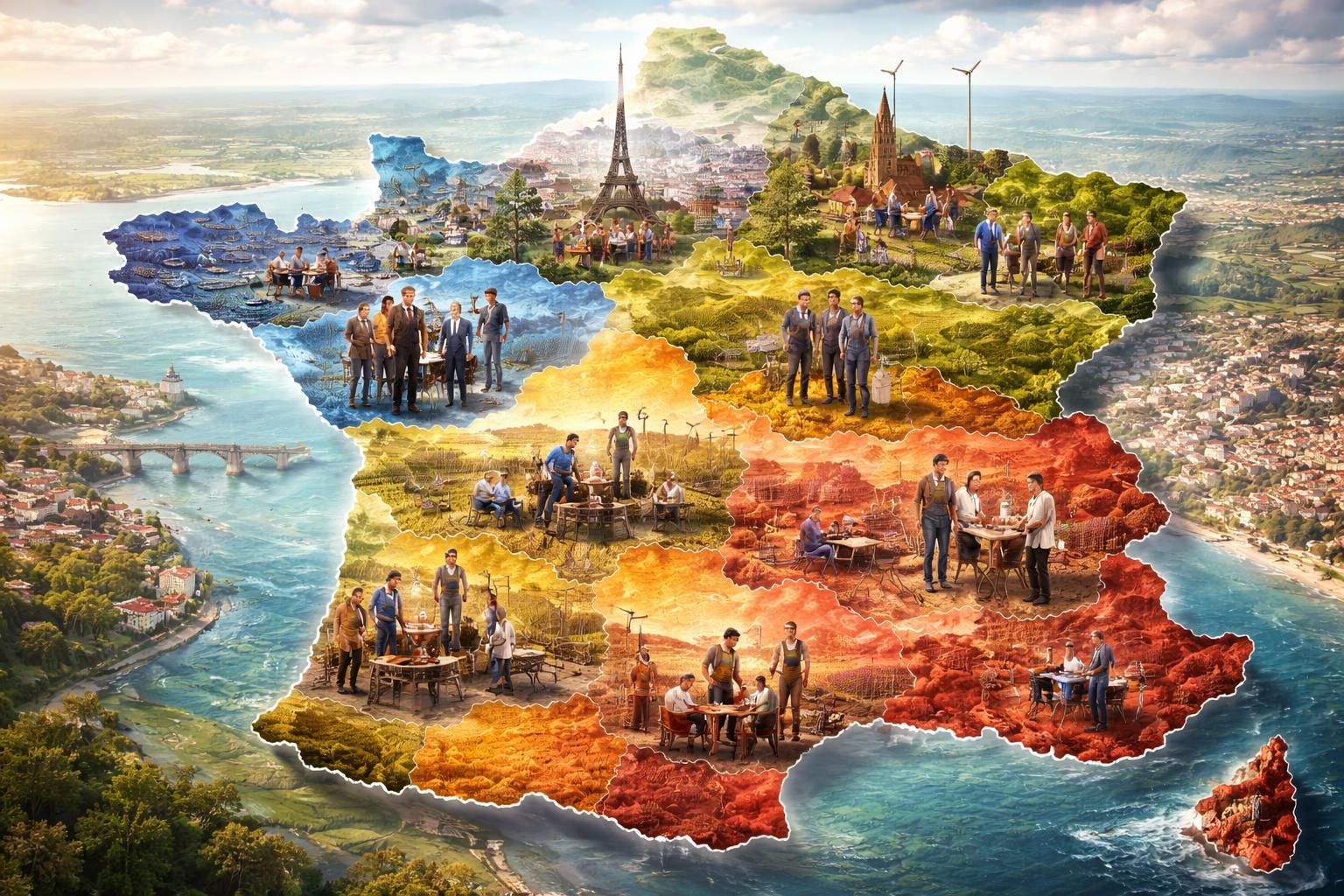 découvrez les disparités régionales en france et analysez les variations du salaire moyen selon les régions pour mieux comprendre le marché du travail français.